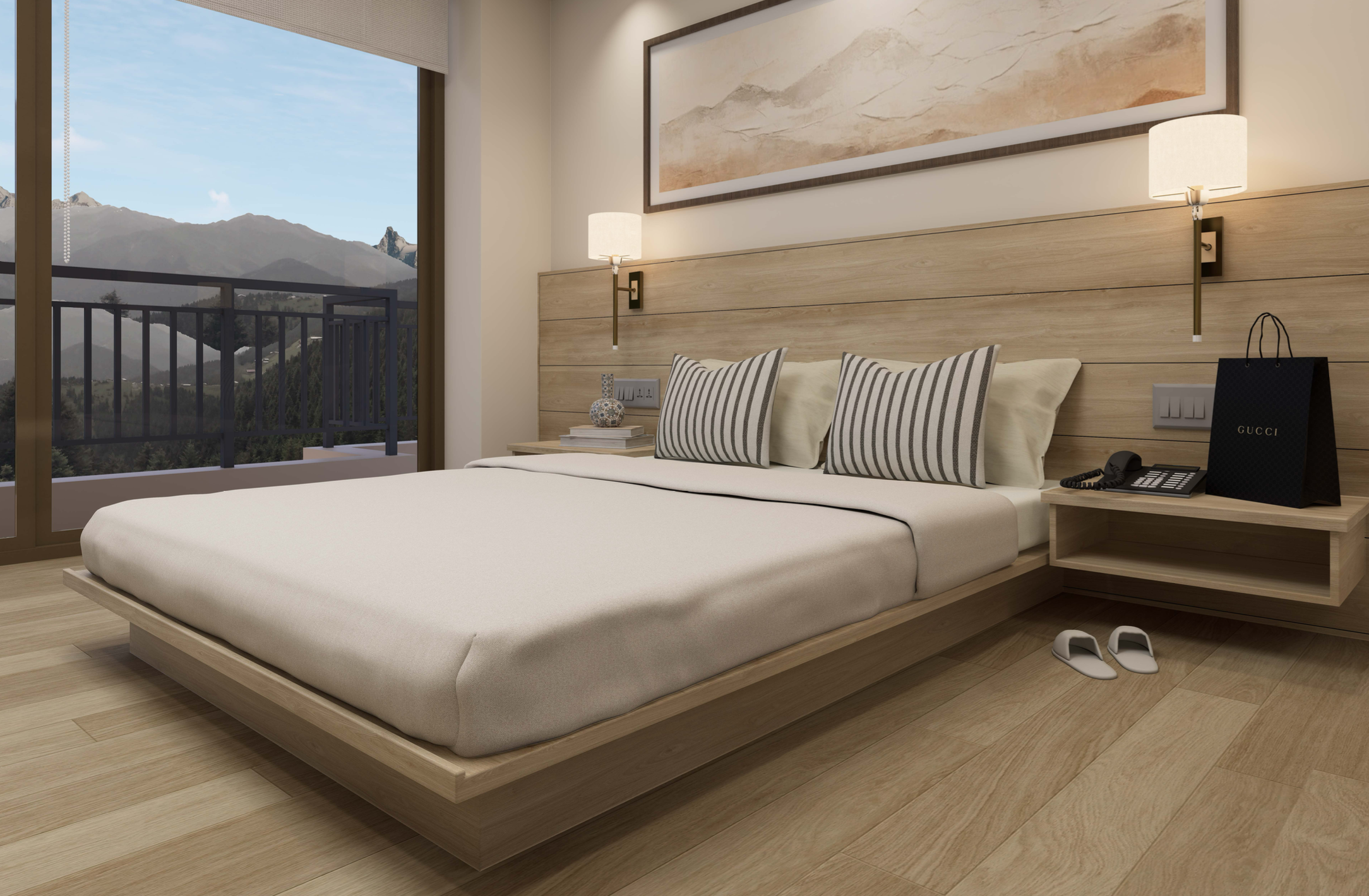 Deluxe Room rendering