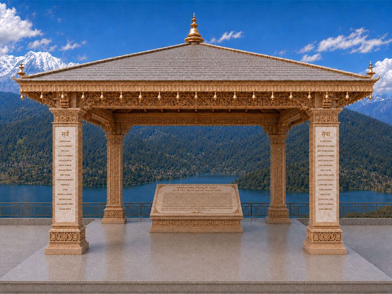 Rooftop Mandap rendering